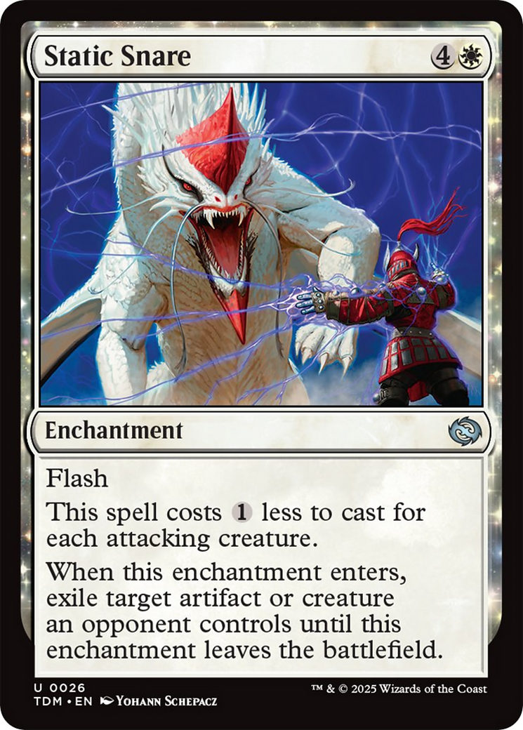 Static Snare [Tarkir: Dragonstorm] - Magic: The Gathering - Card Brawlers | Quebec | Canada |