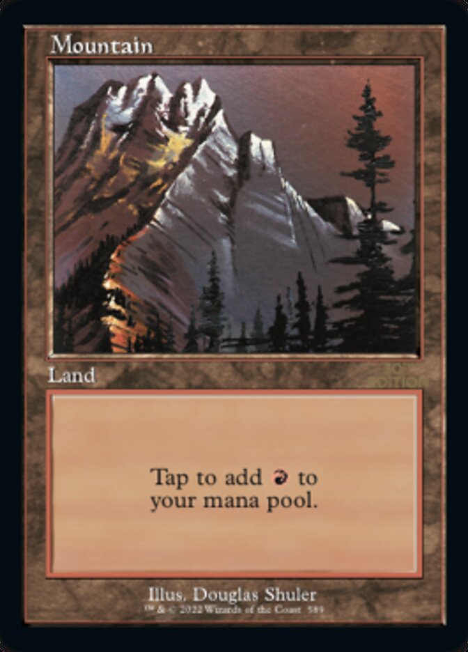 Mountain (Retro) (589) [30th Anniversary Edition] - Magic: The Gathering - Card Brawlers | Quebec | Canada |