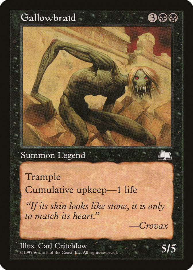 Gallowbraid [Weatherlight] - Magic: The Gathering - Card Brawlers | Quebec | Canada |