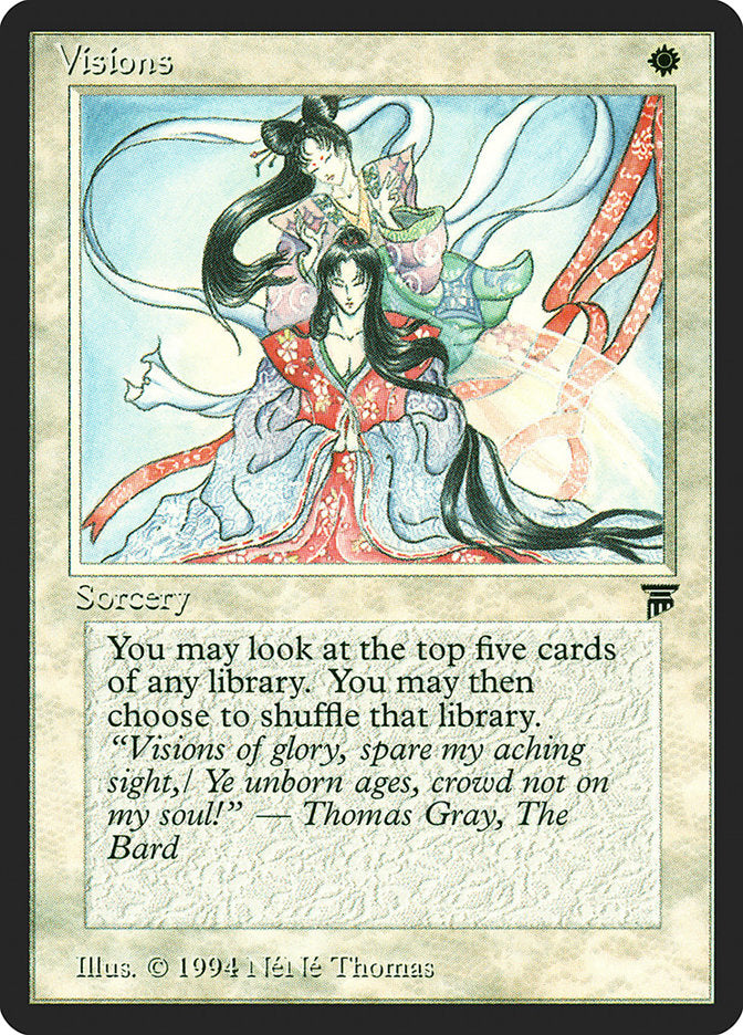 Visions [Legends] - Magic: The Gathering - Card Brawlers | Quebec | Canada |