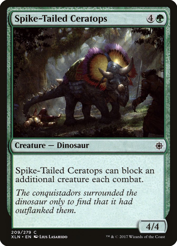 Spike-Tailed Ceratops [Ixalan] - Magic: The Gathering - Card Brawlers | Quebec | Canada |