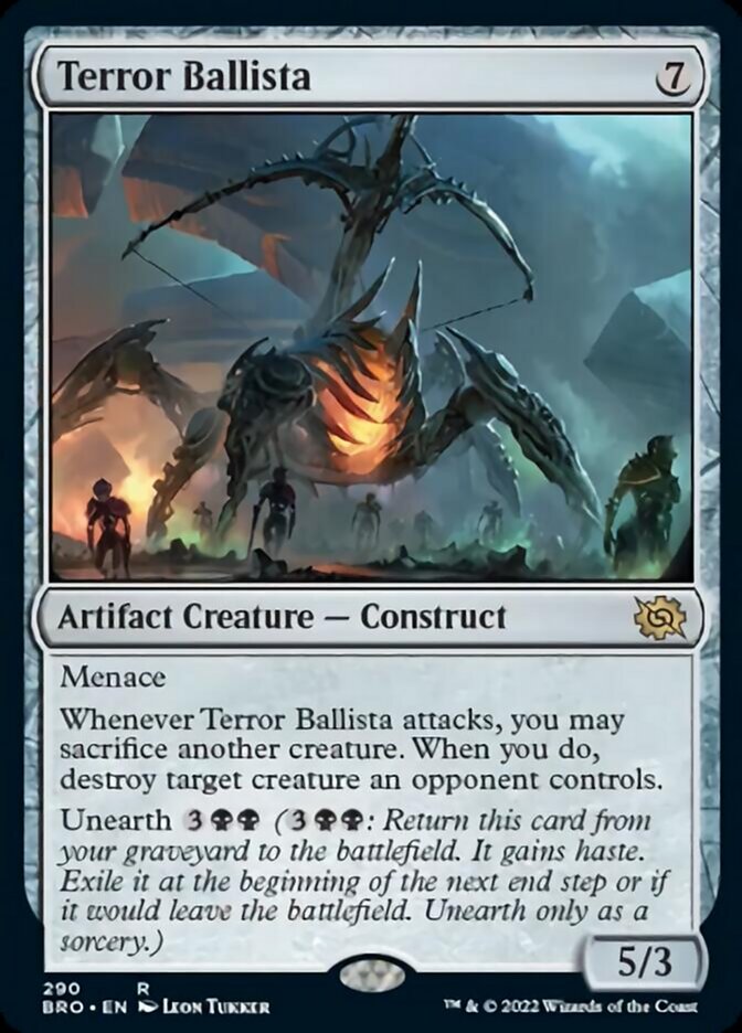 Terror Ballista [The Brothers' War] - Magic: The Gathering - Card Brawlers | Quebec | Canada |
