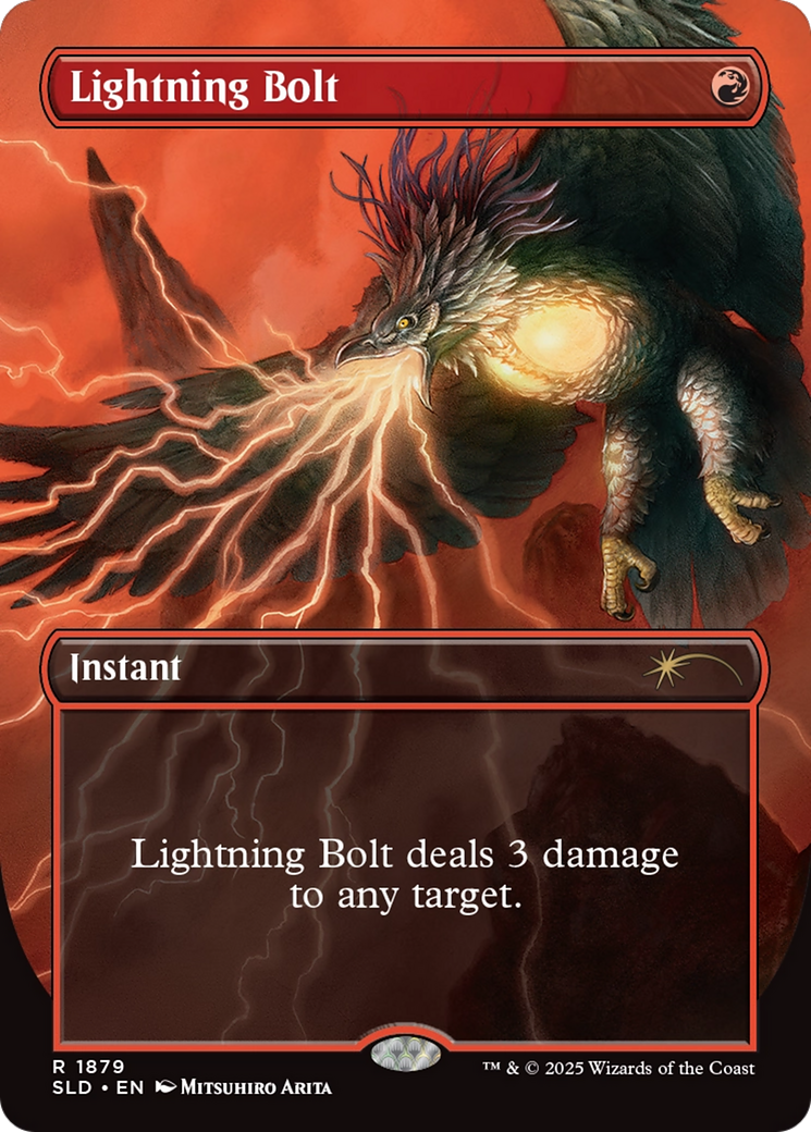 Lightning Bolt (1879) (Rainbow Foil) [Secret Lair Drop Series] - Magic: The Gathering - Card Brawlers | Quebec | Canada |