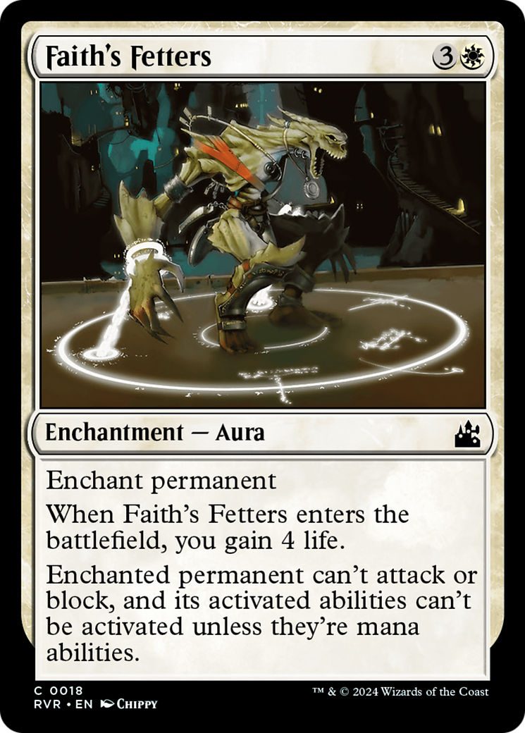 Faith's Fetters [Ravnica Remastered] - Magic: The Gathering - Card Brawlers | Quebec | Canada |