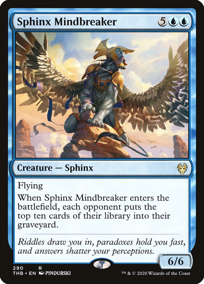 Sphinx Mindbreaker [Theros Beyond Death] - Magic: The Gathering - Card Brawlers | Quebec | Canada |