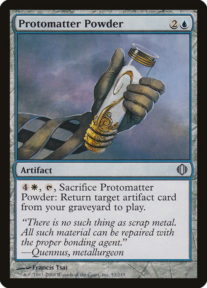 Protomatter Powder [Shards of Alara] - Magic: The Gathering - Card Brawlers | Quebec | Canada |