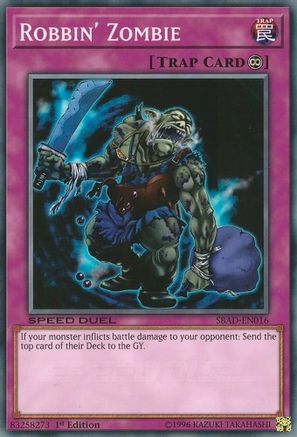 Robbin' Zombie [SBAD-EN016] Common - Yu-Gi-Oh! - Card Brawlers | Quebec | Canada |