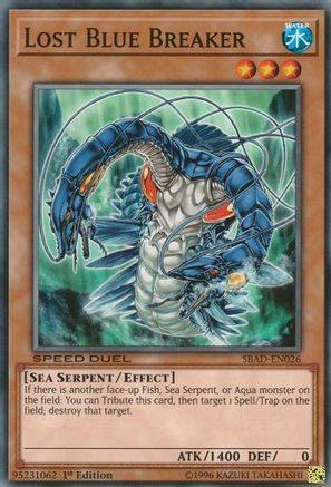 Lost Blue Breaker [SBAD-EN026] Common - Yu-Gi-Oh! - Card Brawlers | Quebec | Canada |