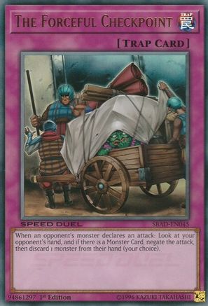 The Forceful Checkpoint [SBAD-EN045] Ultra Rare - Yu-Gi-Oh! - Card Brawlers | Quebec | Canada |