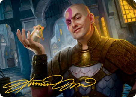 Minsc, Beloved Ranger Art Card (Gold-Stamped Signature) [Dungeons & Dragons: Adventures in the Forgotten Realms Art Series] - Magic: The Gathering - Card Brawlers | Quebec | Canada |