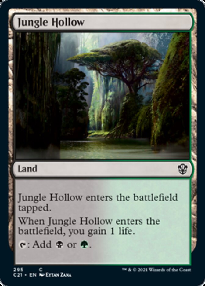 Jungle Hollow [Commander 2021] - Magic: The Gathering - Card Brawlers | Quebec | Canada |