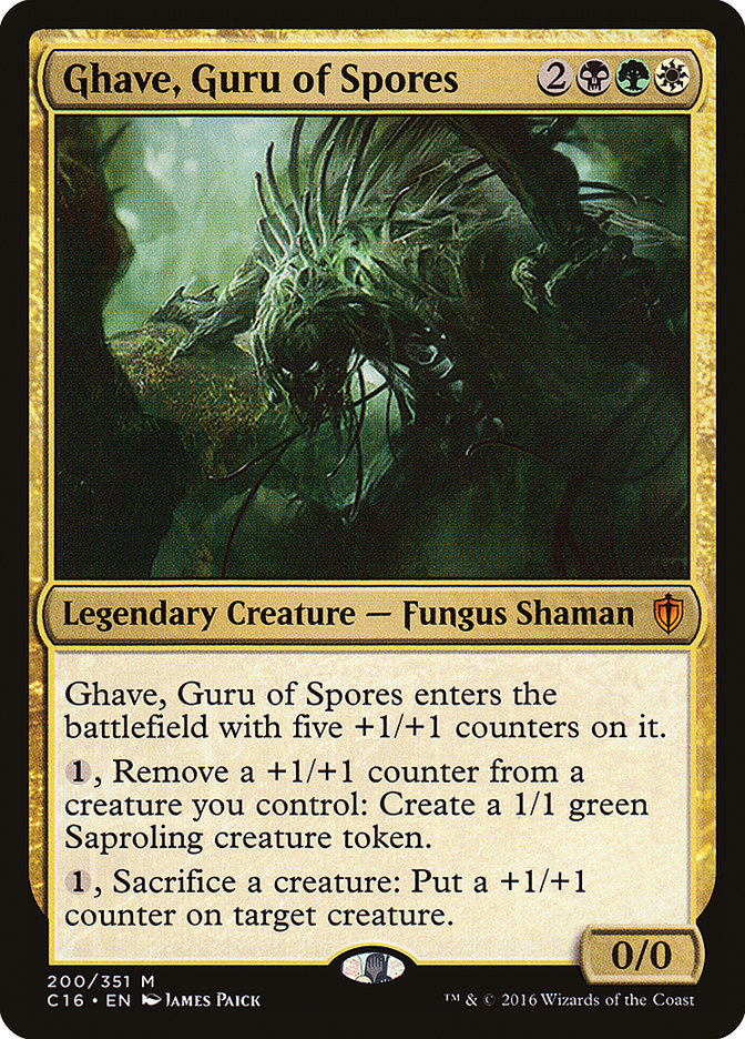 Ghave, Guru of Spores [Commander 2016] - Magic: The Gathering - Card Brawlers | Quebec | Canada |