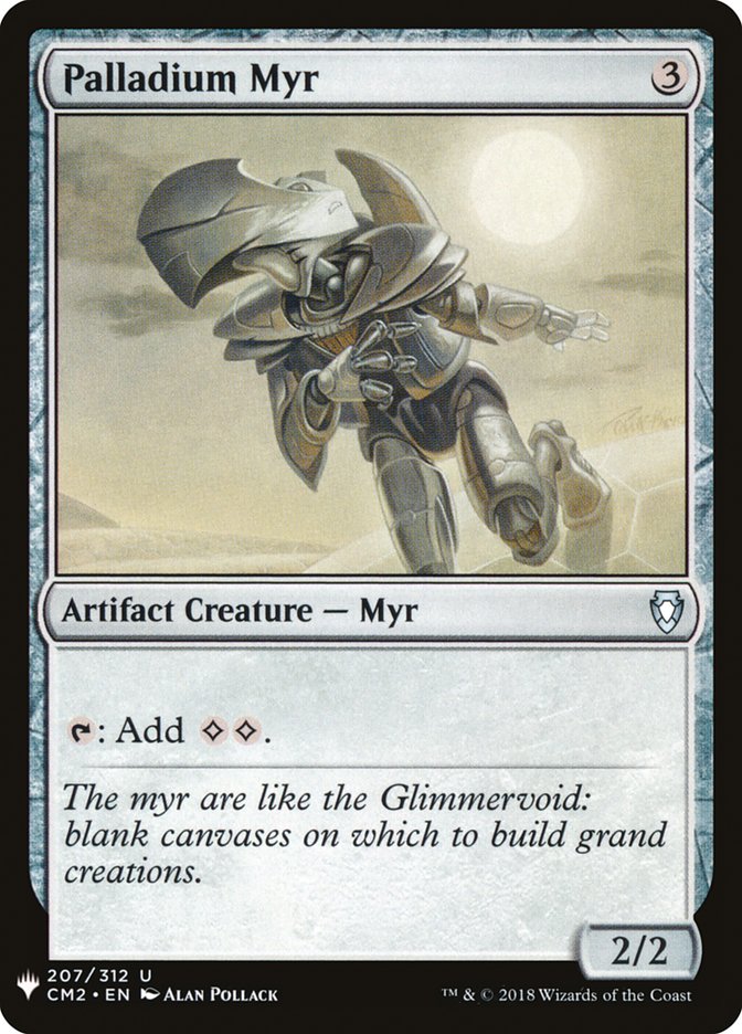 Palladium Myr [Mystery Booster] - Magic: The Gathering - Card Brawlers | Quebec | Canada |