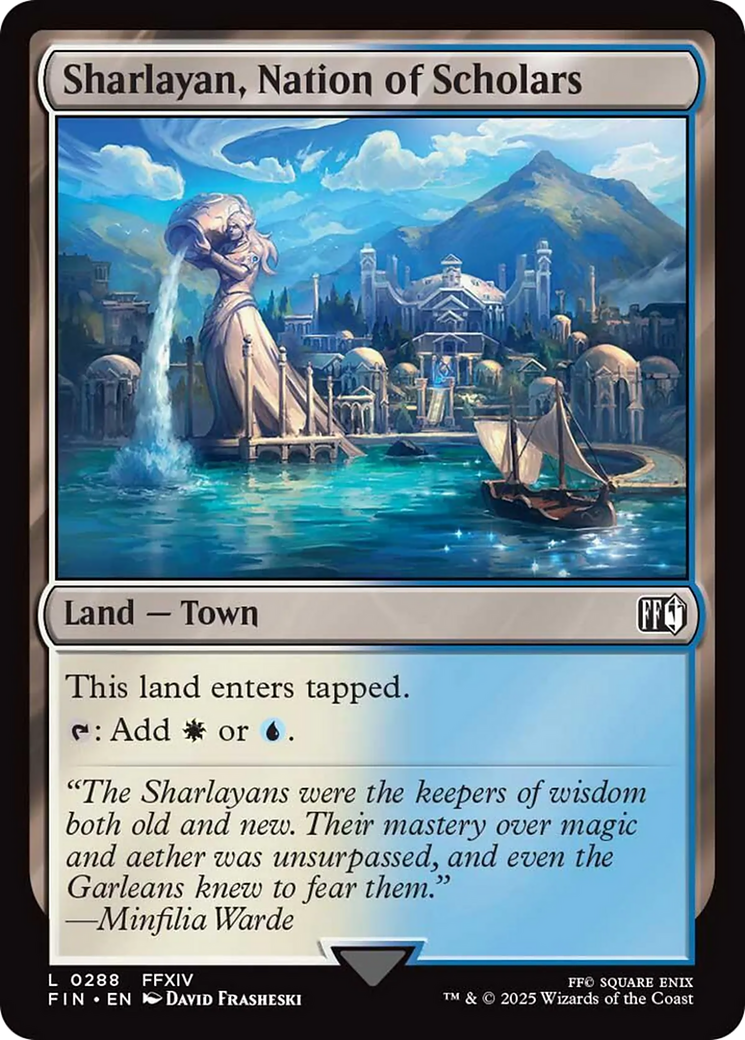 Sharlayan, Nation of Scholars [FINAL FANTASY] - Magic: The Gathering - Card Brawlers | Quebec | Canada |