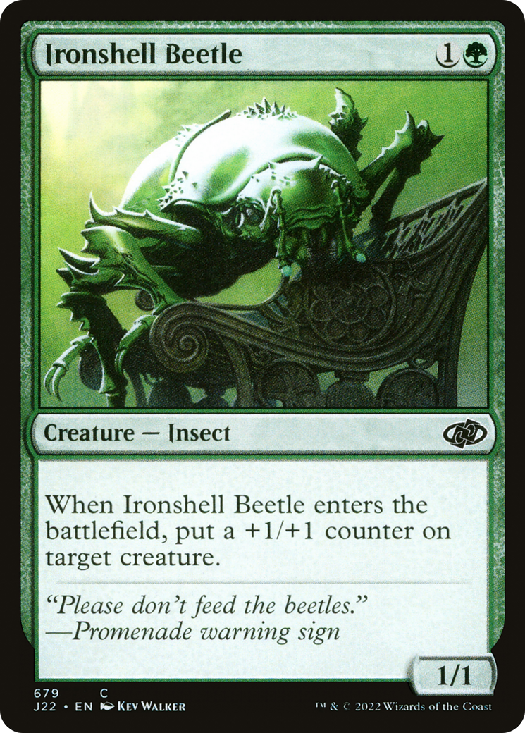 Ironshell Beetle [Jumpstart 2022] - Magic: The Gathering - Card Brawlers | Quebec | Canada |