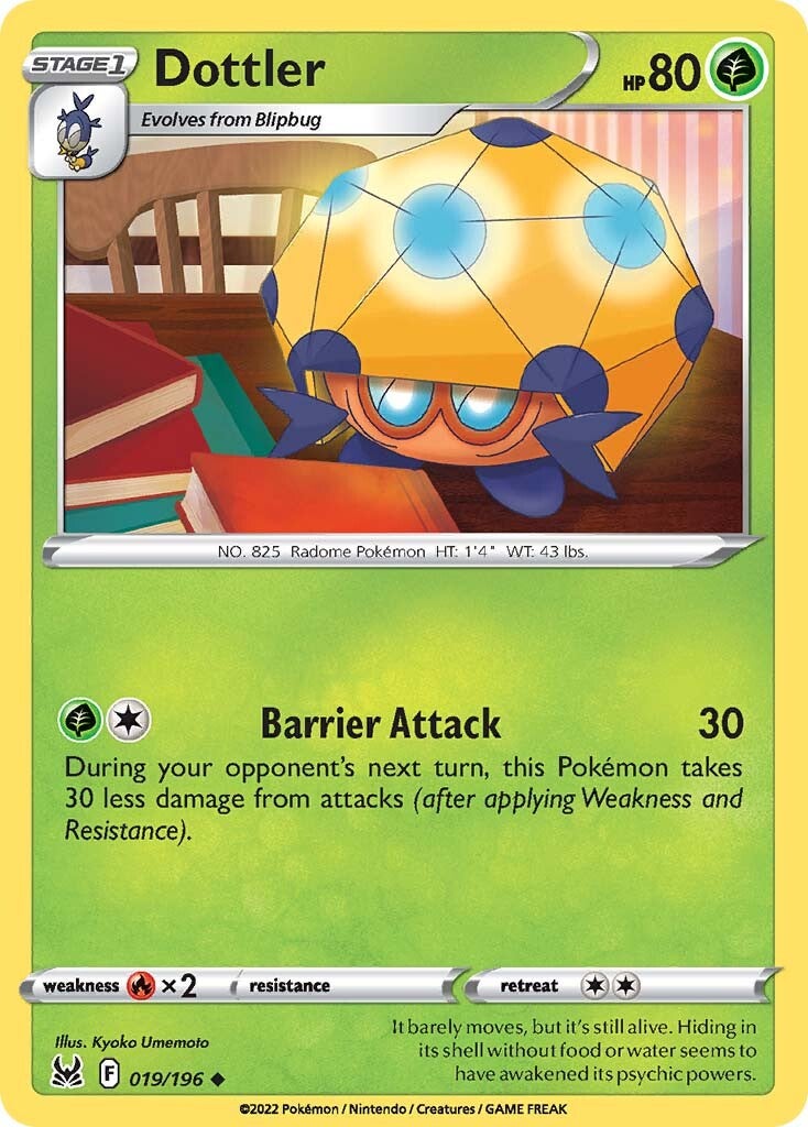 Dottler (019/196) [Sword & Shield: Lost Origin] - Pokémon - Card Brawlers | Quebec | Canada |