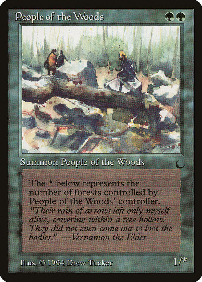 People of the Woods [The Dark] - Magic: The Gathering - Card Brawlers | Quebec | Canada |