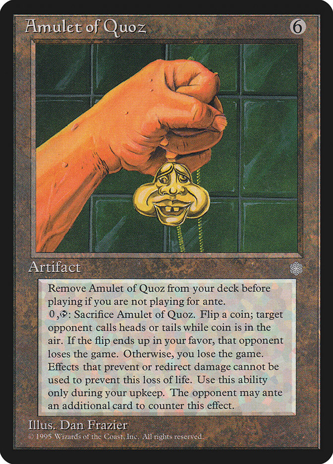 Amulet of Quoz [Ice Age] - Magic: The Gathering - Card Brawlers | Quebec | Canada |