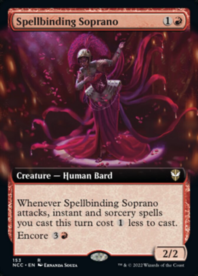 Spellbinding Soprano (Extended Art) [Streets of New Capenna Commander] - Magic: The Gathering - Card Brawlers | Quebec | Canada |