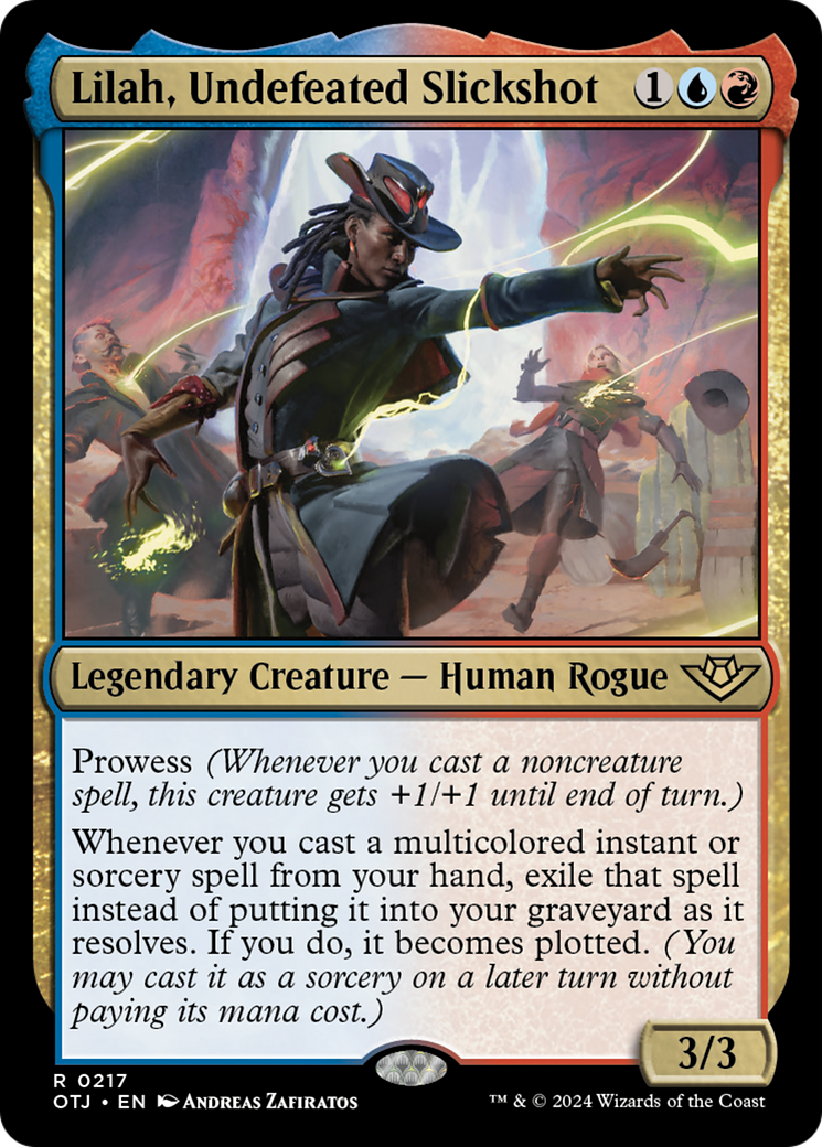 Lilah, Undefeated Slickshot [Outlaws of Thunder Junction] - Magic: The Gathering - Card Brawlers | Quebec | Canada |