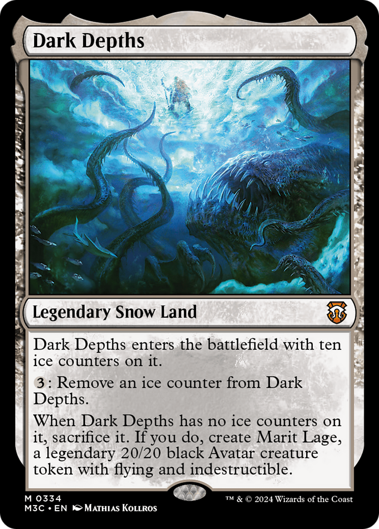 Dark Depths (Ripple Foil) [Modern Horizons 3 Commander] - Magic: The Gathering - Card Brawlers | Quebec | Canada |