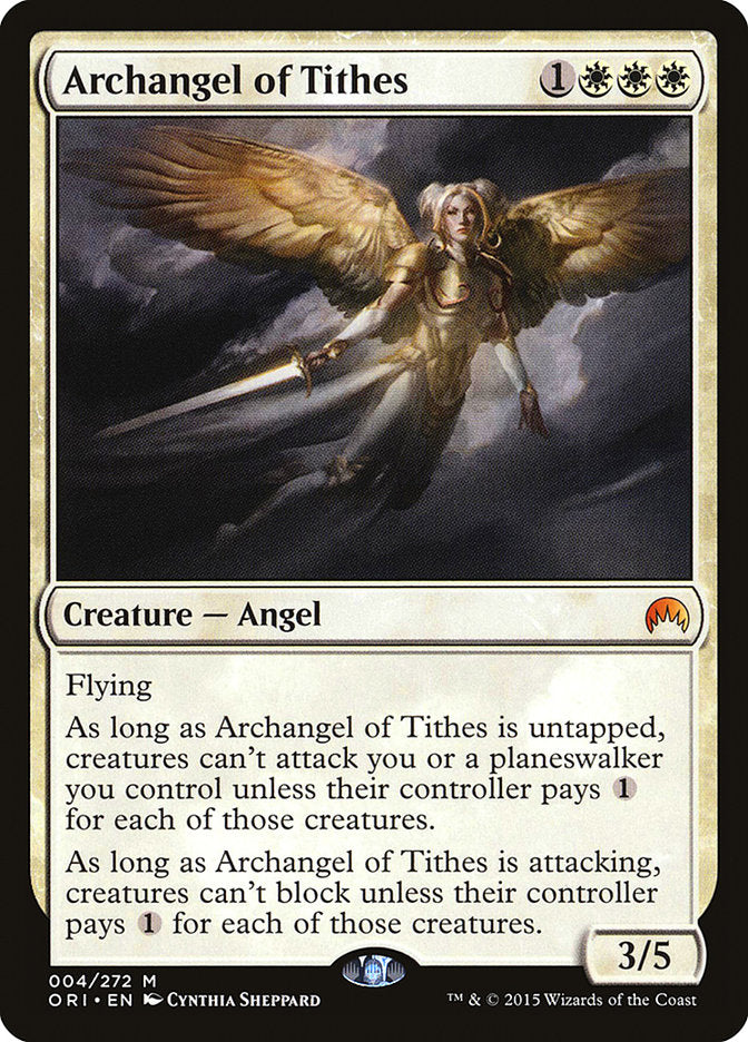 Archangel of Tithes [Magic Origins] - Magic: The Gathering - Card Brawlers | Quebec | Canada |