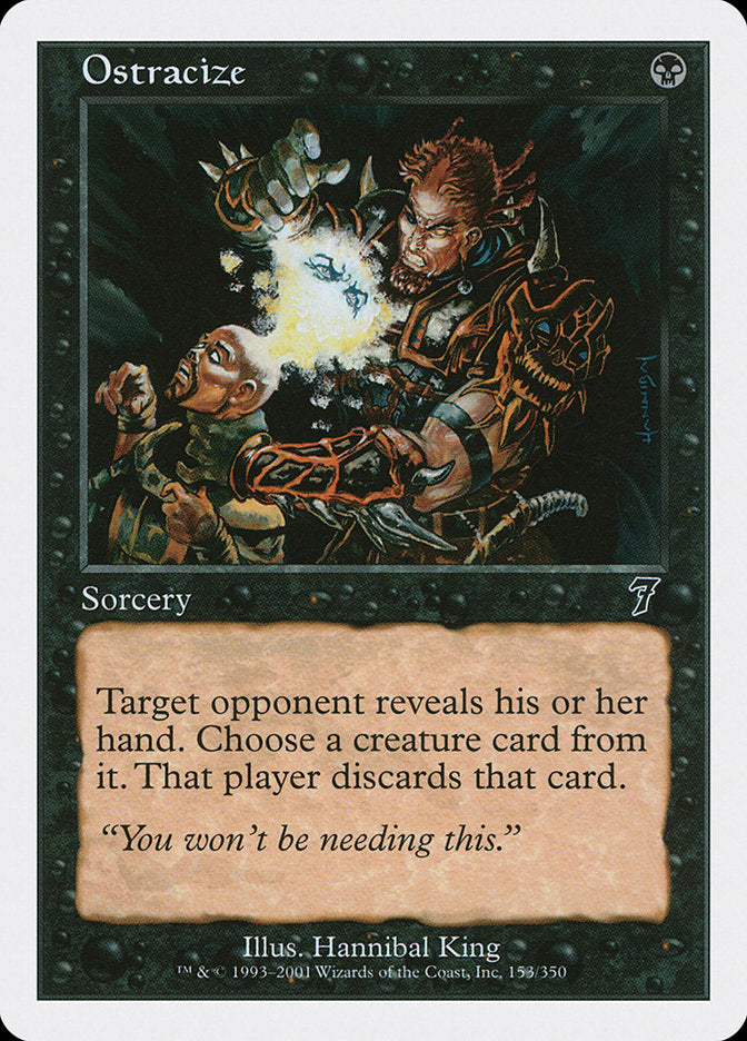 Ostracize [Seventh Edition] - Magic: The Gathering - Card Brawlers | Quebec | Canada |