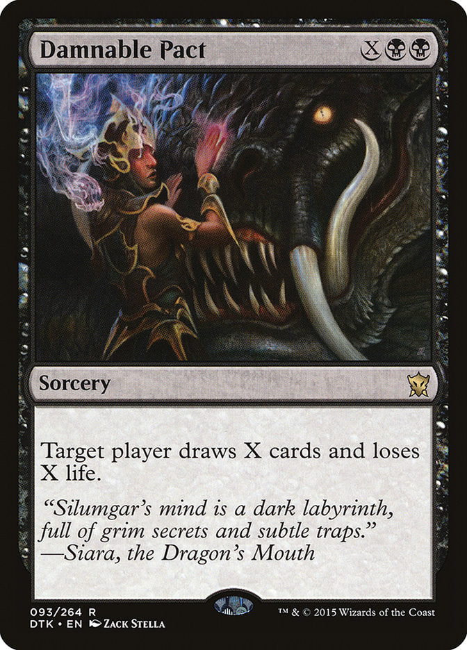 Damnable Pact [Dragons of Tarkir] - Magic: The Gathering - Card Brawlers | Quebec | Canada |