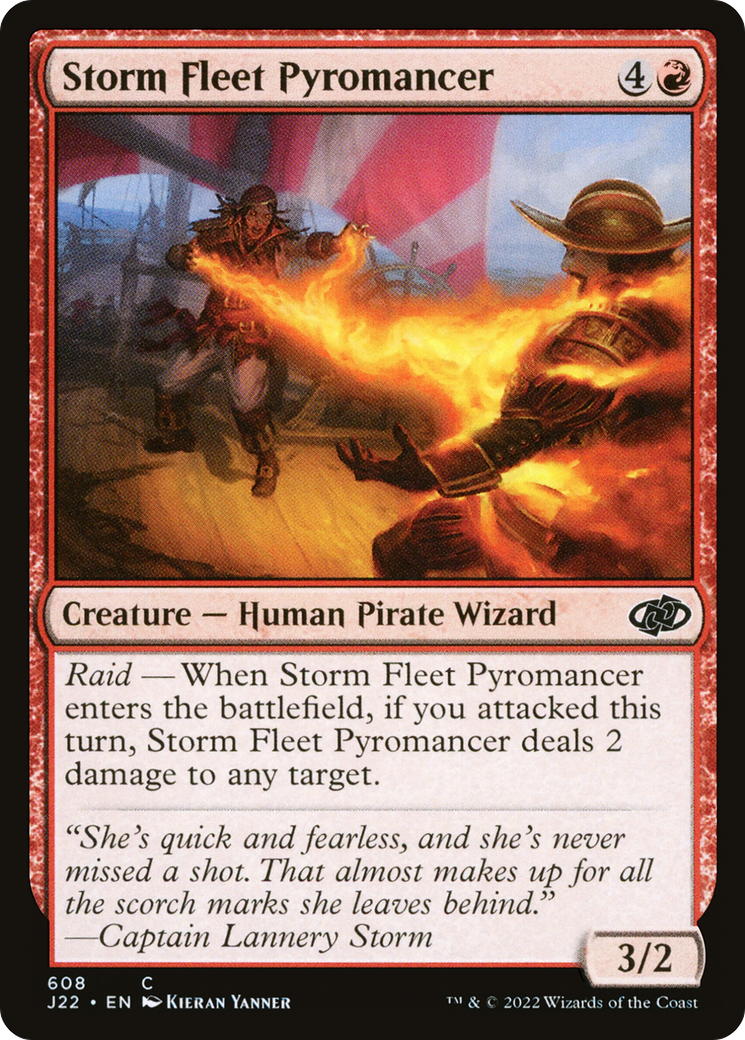 Storm Fleet Pyromancer [Jumpstart 2022] - Magic: The Gathering - Card Brawlers | Quebec | Canada |