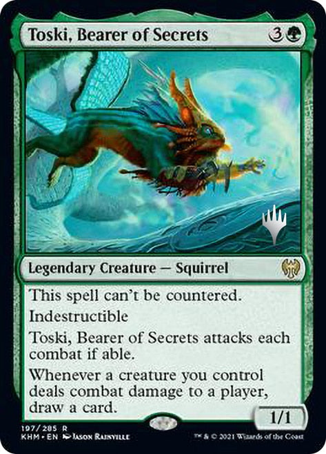 Toski, Bearer of Secrets (Promo Pack) [Kaldheim Promos] - Magic: The Gathering - Card Brawlers | Quebec | Canada |