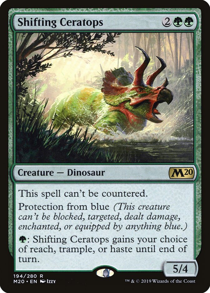 Shifting Ceratops [Core Set 2020] - Magic: The Gathering - Card Brawlers | Quebec | Canada |