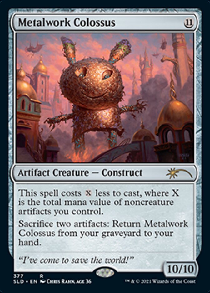 Metalwork Colossus (377) [Secret Lair Drop Series] - Magic: The Gathering - Card Brawlers | Quebec | Canada |