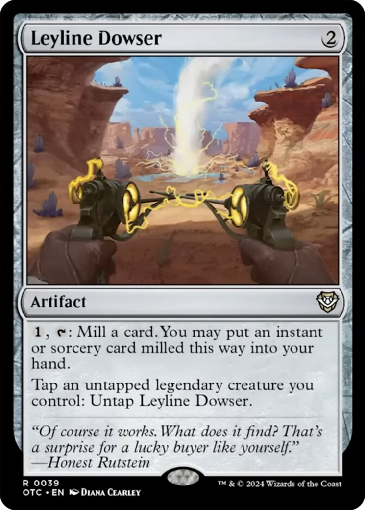 Leyline Dowser [Outlaws of Thunder Junction Commander] - Magic: The Gathering - Card Brawlers | Quebec | Canada |
