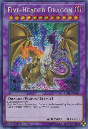 Five-Headed Dragon [BLHR-EN000] Secret Rare - Yu-Gi-Oh! - Card Brawlers | Quebec | Canada |