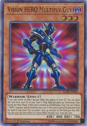 Vision Hero Multiply Guy [BLHR-EN006] Ultra Rare - Yu-Gi-Oh! - Card Brawlers | Quebec | Canada |