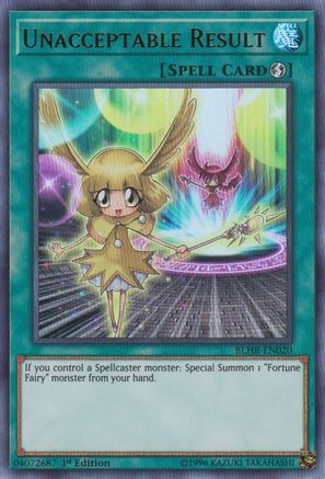 Unacceptable Result [BLHR-EN020] Ultra Rare - Yu-Gi-Oh! - Card Brawlers | Quebec | Canada |