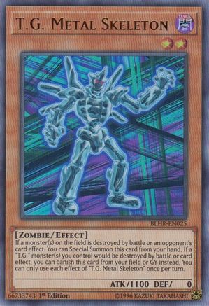 T.G. Metal Skeleton [BLHR-EN025] Ultra Rare - Yu-Gi-Oh! - Card Brawlers | Quebec | Canada |