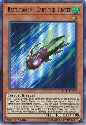 Battlewasp - Dart the Hunter [BLHR-EN032] Ultra Rare - Yu-Gi-Oh! - Card Brawlers | Quebec | Canada |