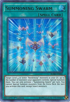 Summoning Swarm [BLHR-EN040] Ultra Rare - Yu-Gi-Oh! - Card Brawlers | Quebec | Canada |