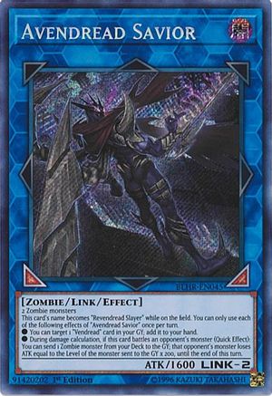 Avendread Savior [BLHR-EN045] Secret Rare - Yu-Gi-Oh! - Card Brawlers | Quebec | Canada |