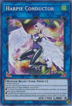Harpie Conductor [BLHR-EN047] Secret Rare - Yu-Gi-Oh! - Card Brawlers | Quebec | Canada |