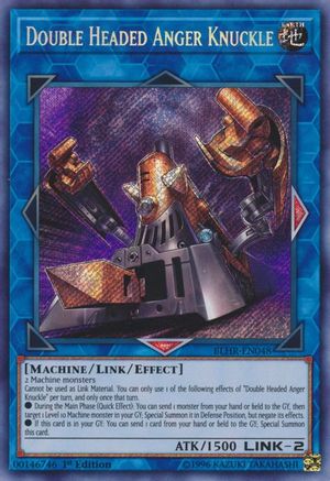 Double Headed Anger Knuckle [BLHR-EN048] Secret Rare - Yu-Gi-Oh! - Card Brawlers | Quebec | Canada |