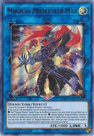 Magical Musketeer Max [BLHR-EN052] Ultra Rare - Yu-Gi-Oh! - Card Brawlers | Quebec | Canada |