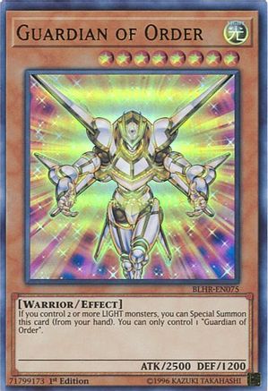 Gardien de l'Ordre [BLHR-EN075] Ultra Rare 