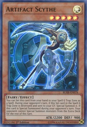 Artifact Scythe [BLHR-EN078] Ultra Rare - Yu-Gi-Oh! - Card Brawlers | Quebec | Canada |
