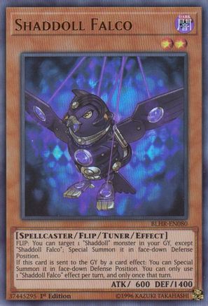 Shaddoll Falco [BLHR-EN080] Ultra Rare - Yu-Gi-Oh! - Card Brawlers | Quebec | Canada |