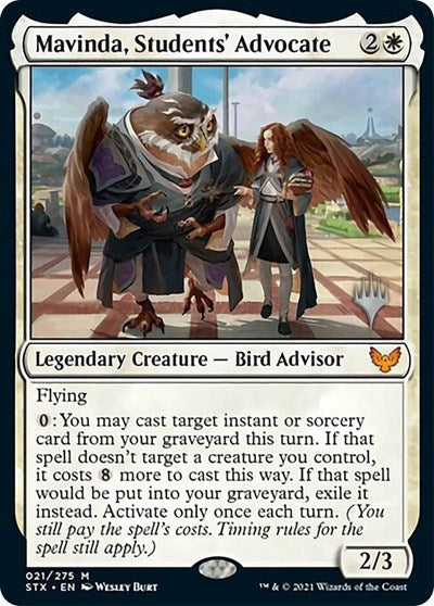 Mavinda, Students' Advocate (Promo Pack) [Strixhaven: School of Mages Promos] - Magic: The Gathering - Card Brawlers | Quebec | Canada |