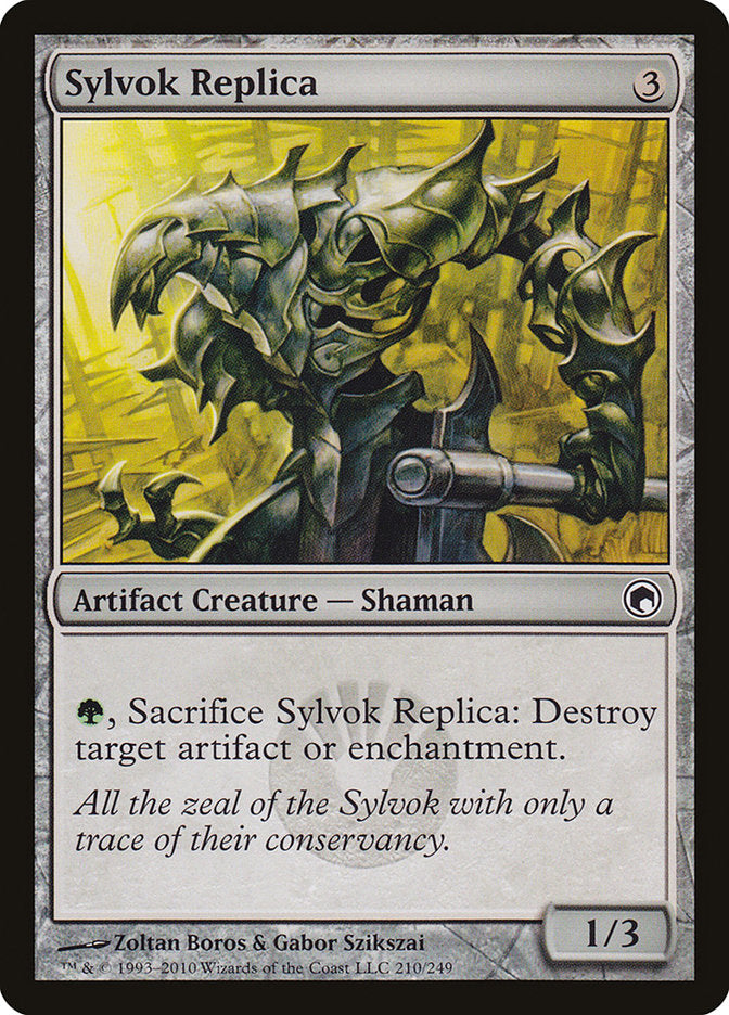 Sylvok Replica [Scars of Mirrodin] - Magic: The Gathering - Card Brawlers | Quebec | Canada |