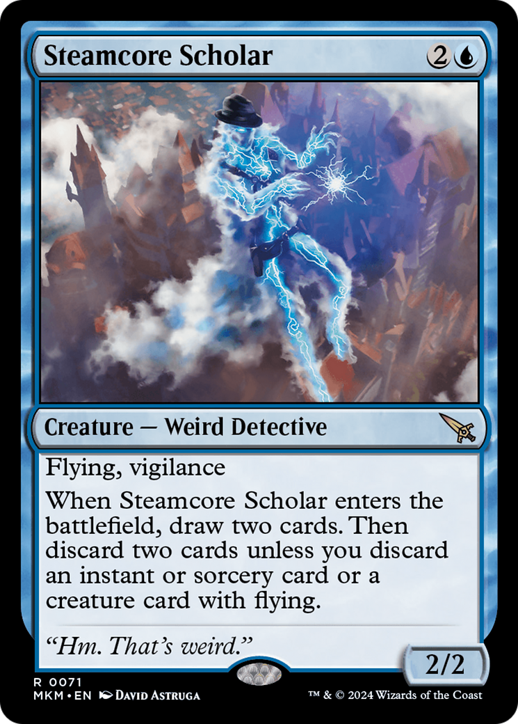 Steamcore Scholar [Murders at Karlov Manor] - Magic: The Gathering - Card Brawlers | Quebec | Canada |