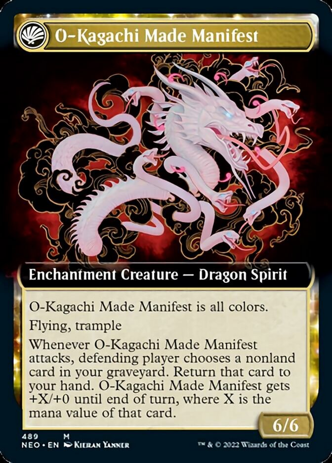 The Kami War // O-Kagachi Made Manifest (Extended Art) [Kamigawa: Neon Dynasty] - Magic: The Gathering - Card Brawlers | Quebec | Canada |